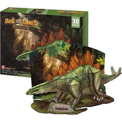 Rompecabezas 3D Stegosaurus CubicFun