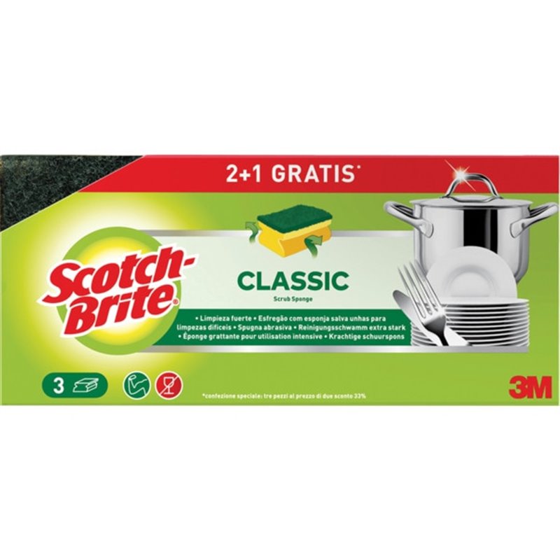 SCOTCH BRITE SALVAU�AS 2+1GRATIS