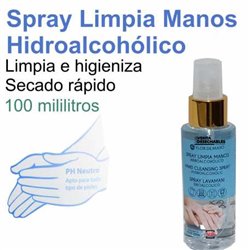 Spray Limpia Manos Hidroalcoh�lico 100 ml Flor de Mayo