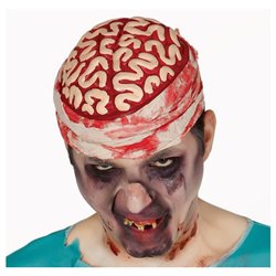 CEREBRO ZOMBIE PARA MAQUILLARSE EN HALLOWEEN