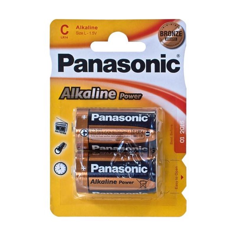 PILA LR14 PANASONIC ALCALINA