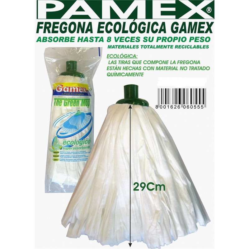 FREGONA GRANDE ECOLOGICA SUPER ABSORVENTE