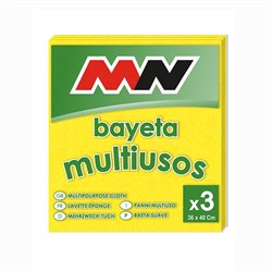 BAYETA SUAVE x3uni. 36x40cm.