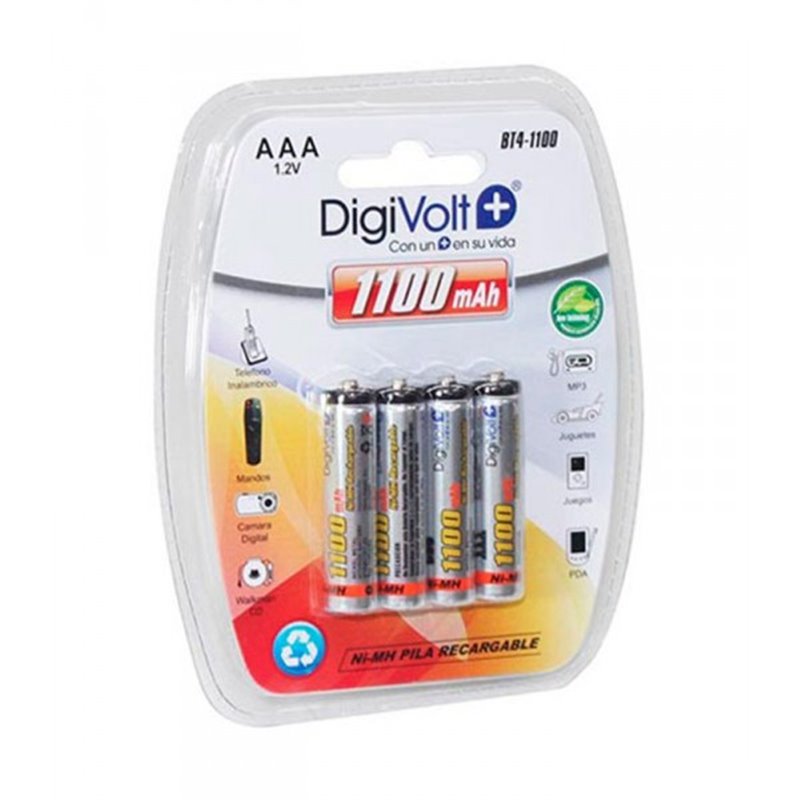 PILA RECARGABLE AAA 1.2V