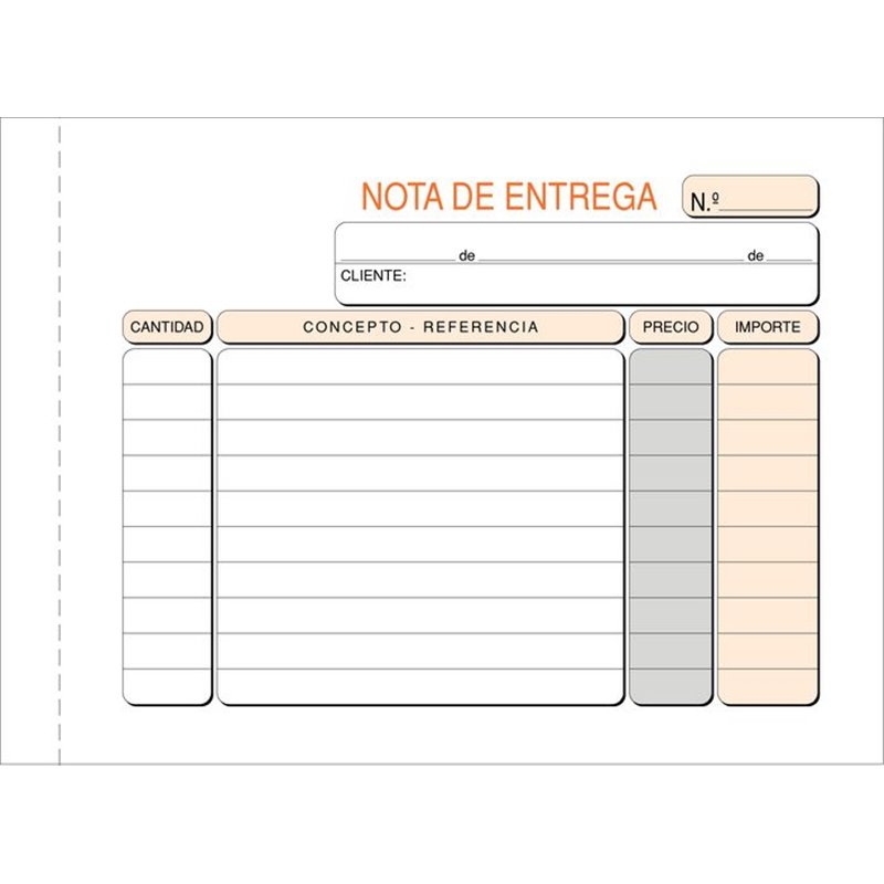 TALONARIO ENTREGAS MOD. T-32