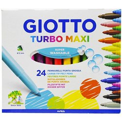 ROTULADORES GIOTTO MAXI TURBO x 24