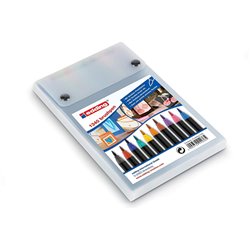 ROTULADOR EDDIG 1340 BRUSH x 10 COLORES