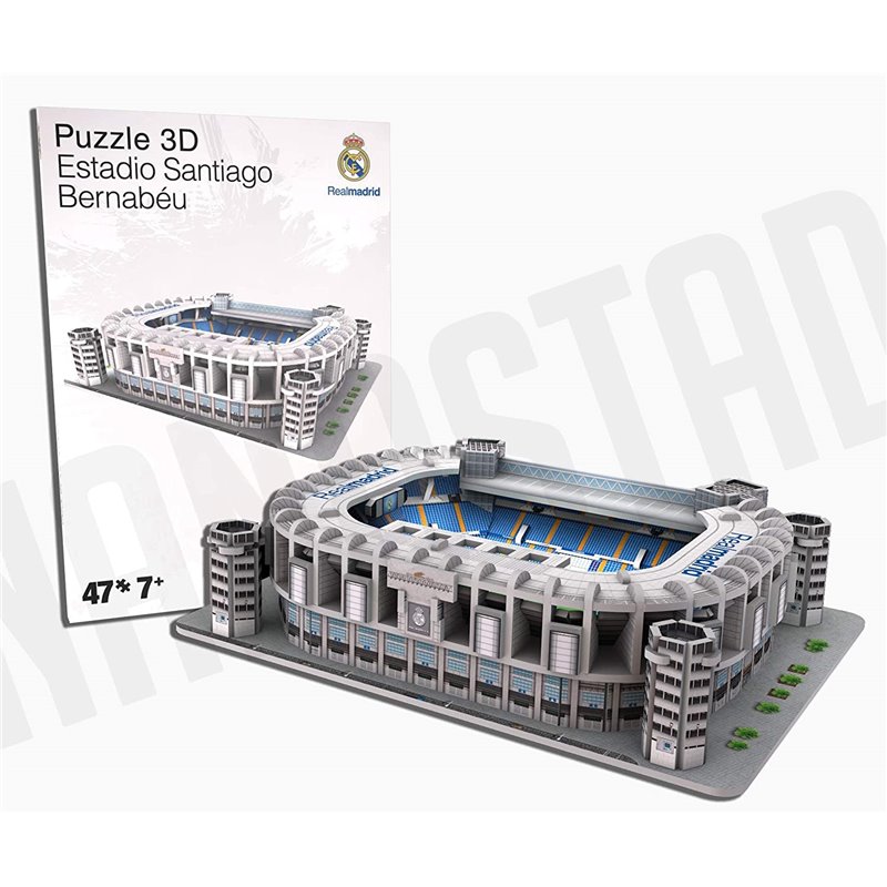 PUZZLE 3D MINI ESTADIO SANTIAGO BERNABEU 2019