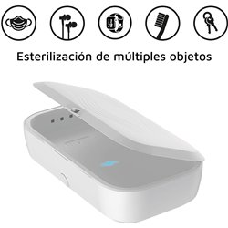 CAJA ESTERILIZADORA UV BOX PRO CON CARGA INALAMBRICA