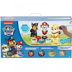 PINTA TUS FIGURAS PAW PATROL PACK3