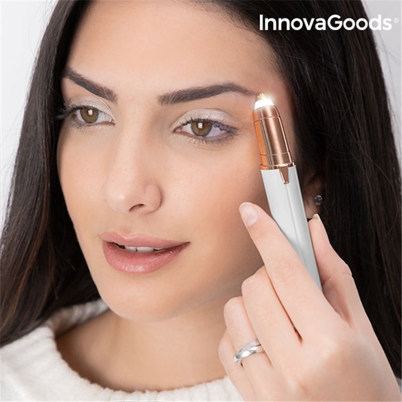 DEPILADORA DE PRECISI�N CON LED PARA VELLO FACIAL INNOVAGOODS