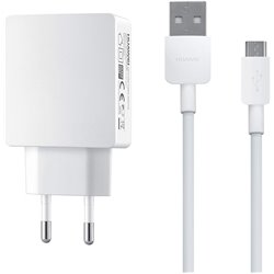 CARGADOR DE RED HUAWEI 5V/2A + CABLE USB - MICRO USB