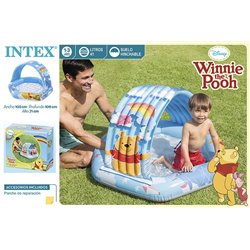 PISCINA BEBE TOLDO WINNIE THE POOH