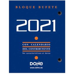 TACO BUFETE CON CALENDARIO 2021