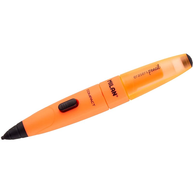 PORTAMINAS COMPACT FLUO 2B 0.9MM ERASER