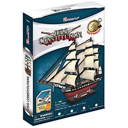 PUZZLE 3D USS CONSTITUTION 193 PCS