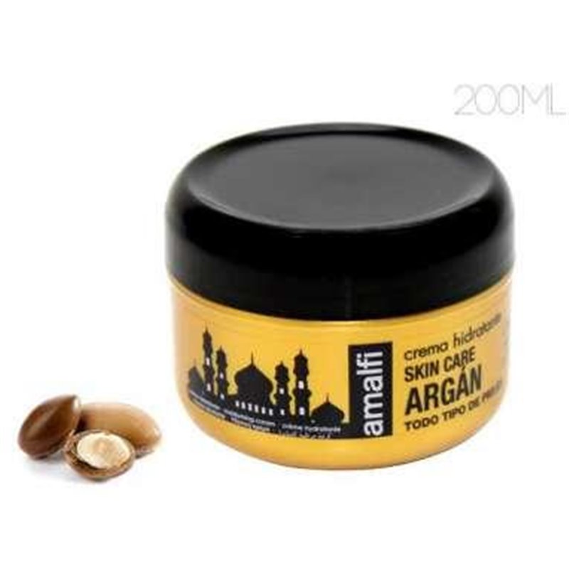 CREMA HIDRATANTE TARRO ARGAN 200ml CUERPO MANOS Y ROSTRO