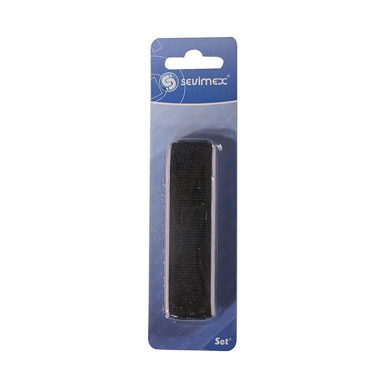 VELCRO NEGRO ADHESIVO 35cm