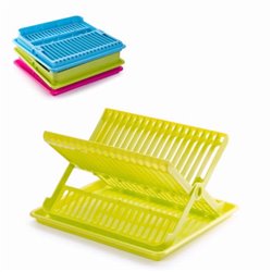 ESCURREPLATOS TIJERA DE PLASTICO SURTIDO COLORES