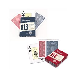 BARAJA POKER INGLES 818 - 55 CARTAS