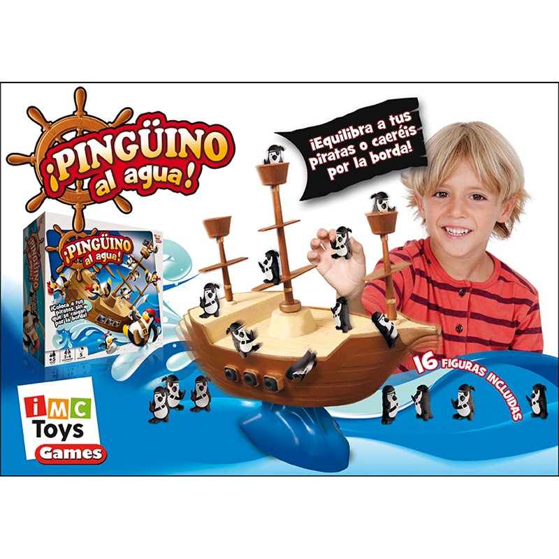 JUEGO PING�INO AL AGUA