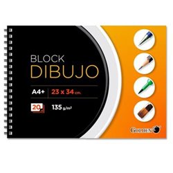 BLOC DE DIBUJO A4+ CON RECUADRO