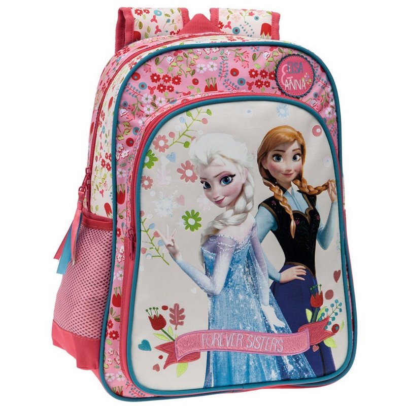 Mochila Escolar Disney Frozen Sisters