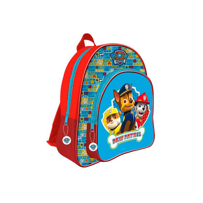 MOCHILA PATRULLA CANINA DOBLE CREMALLERA