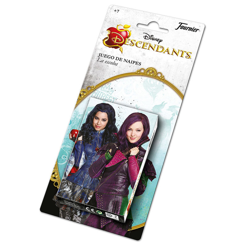 BARAJA DE NAIPES DESCENDANTS DISNEY