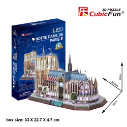 PUZZLE 3D LED NOTRE DAME DE PARIS