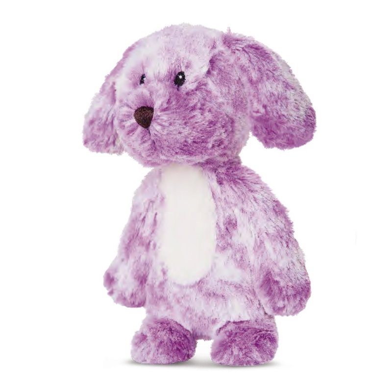 Smitties - Perro de peluche malva