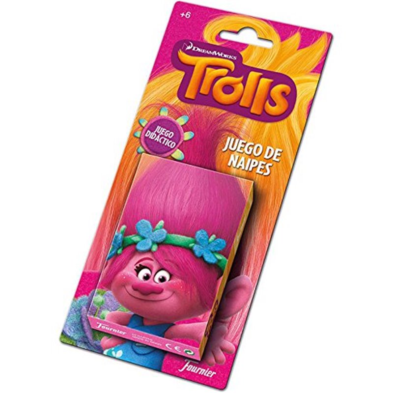 BARAJA DE CARTAS TROLLS