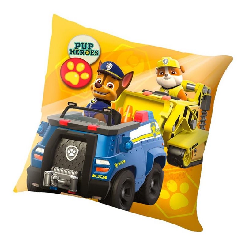 COJIN PAW PATROL PATRULLA CANINA PUP HEROES CARS