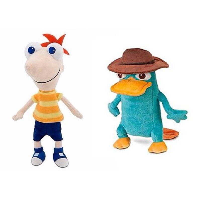 PELUCHE PHINEAS Y FERB 20CM SURTIDO