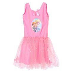 VESTIDO FROZEN ROSA 5-6