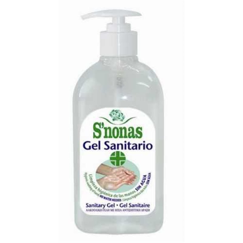 GEL HIDROALCOHOLICO SNONAS 500ML