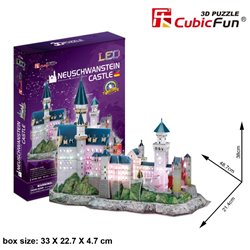 PUZZLE 3D NEUSCHWANSTEIN CASTLE