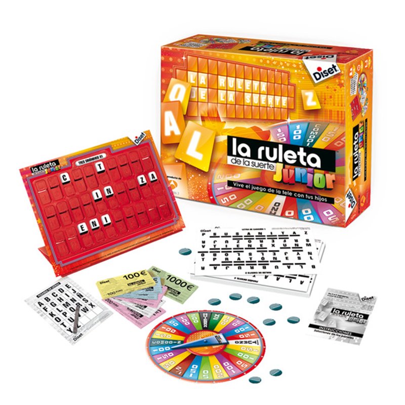 JUEGO LA RULETA DE LA SUERTE JUNIOR