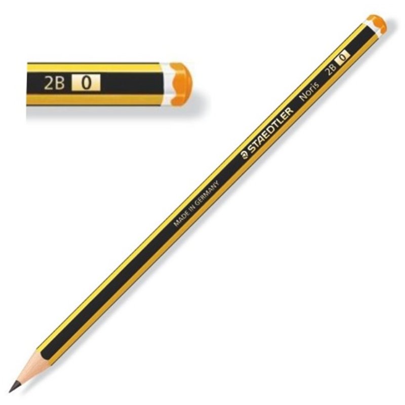 LAPIZ STAEDTLER NORIS 2B 0