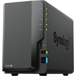 NAS Synology Diskstation DS224+/ 2 Bah�as 3.5"- 2.5"/ 2GB DDR4/ Formato Torre