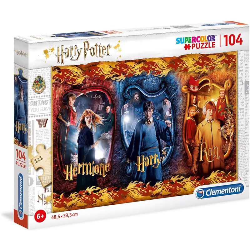 PUZZLE HARRY, RON Y HERMIONE HARRY POTTER 104PZ