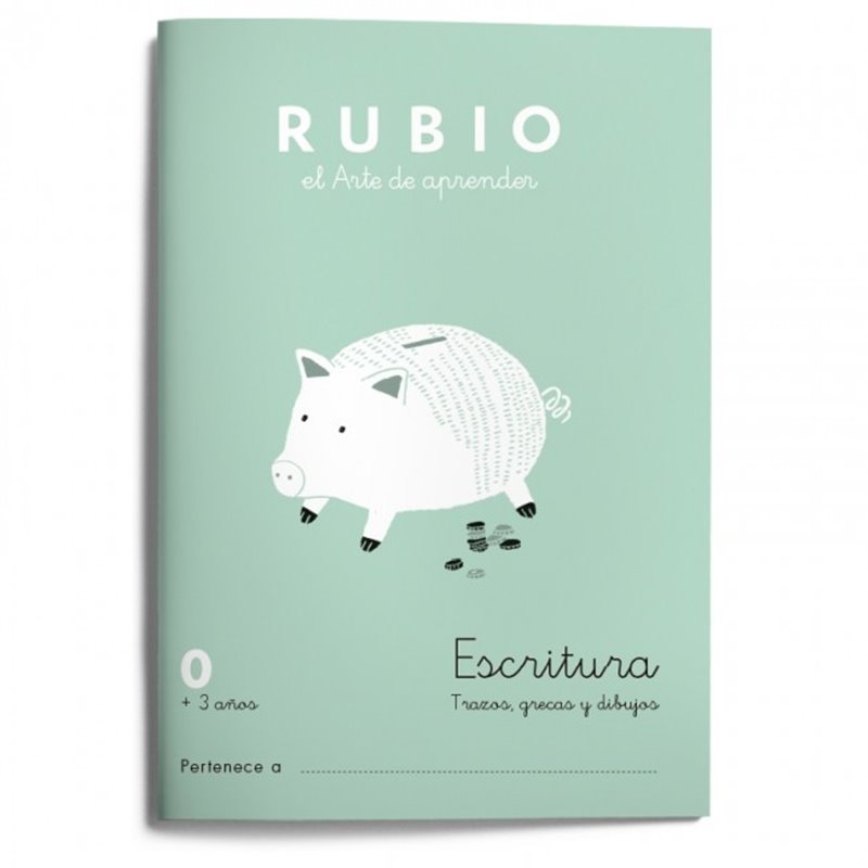 CUADERNO RUBIO ESCRITURA N�0