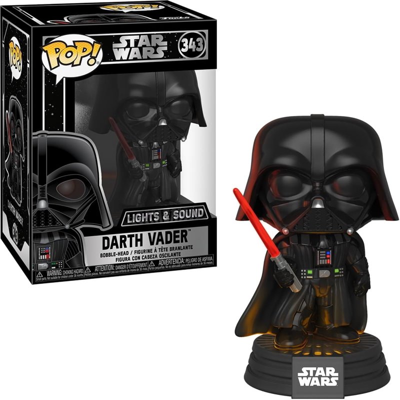 Star Wars - Darth Vader 343 Luz y sonido - �Funko Pop!