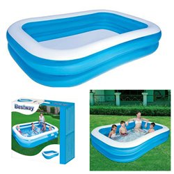 Piscina familiar Bestway | 262 x 175 x 51 cm | Piscina infantil rectangular