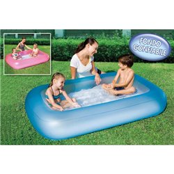 PISCINA RECTANGULAR 165 CM X 104 CM X 25 CM