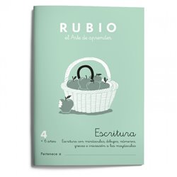 CUADERNO RUBIO 4 ESCRITURA