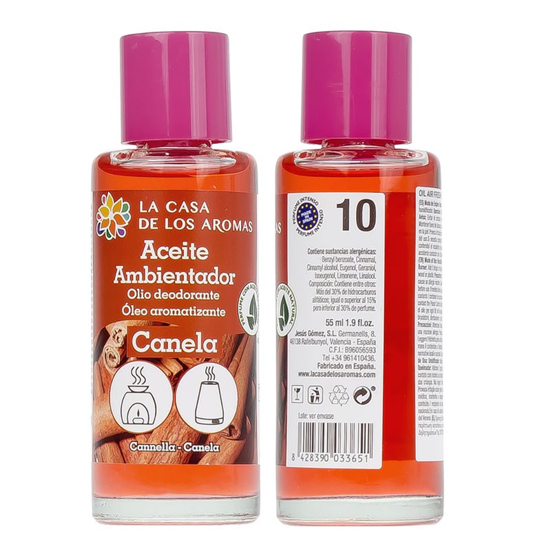 ACEITE ESENCIAL AMBIENTADOR CANELA 50ML