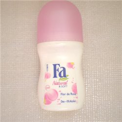 DESODORANTE FA Natural& Pure Rosa  ROLL-ON 50ml