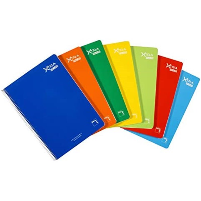 LIBRETA XTRA PLUS 80H CUADRICULA 4X4