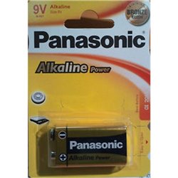 PILA 9V PANASONIC ALCALINA